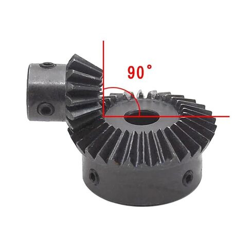 Steel Heavy Duty Motor Pinion Gear 1pcs 8mm Single 1.5 Module Bevel Gear 1:2 15/30 20/40 Teeth with Keyway 45# Steel Bore Mechanical Transmission(20 Teeth) in Saudi Arabia