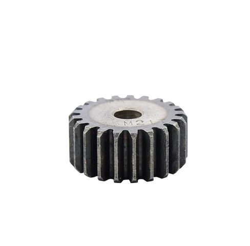 Steel Heavy Duty Motor Pinion Gear 1.5M 20-23Teeth 8mm Process Hole Low Carbon Steel Flat Gear(23 Teeth) in Saudi Arabia