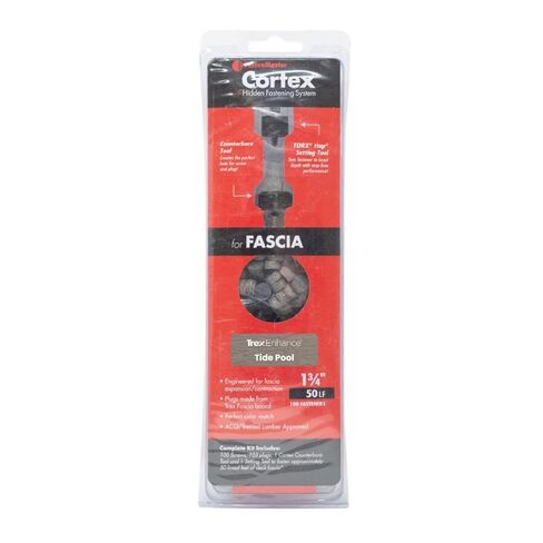 1-3/4″ Fastenmaster Cortex Plug Hidden Fasteners – Honey Grove Fascia (50 ln/ft) in Kuwait