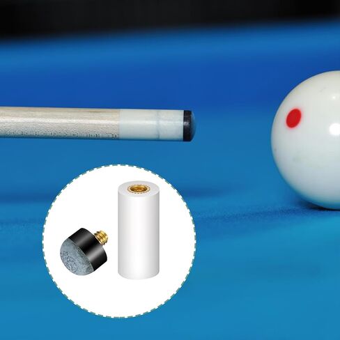 10 Sets Billiard Cues Tips Replacement Kit with White Pool Cue Stick Ferrules, Pool Stick Tips, Screw On Pools Cue Tip Pools Cues Tip Replacement kit, 13 mm, Blue in Saudi Arabia