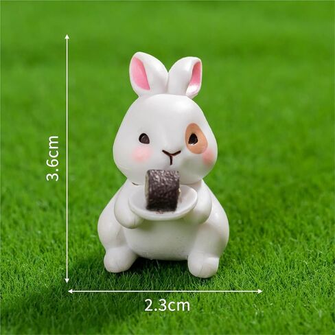 Cute Mini Creative Forest Animals, Leisure Bunnies Hinge Heads Decorative Topper Set 3PCS, Home Decoration,Magnetic Hinge Head Toppers Door Hinge in Saudi Arabia