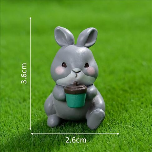 Cute Mini Creative Forest Animals, Leisure Bunnies Hinge Heads Decorative Topper Set 3PCS, Home Decoration,Magnetic Hinge Head Toppers Door Hinge in Saudi Arabia