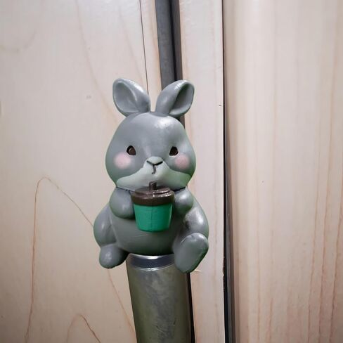 Cute Mini Creative Forest Animals, Leisure Bunnies Hinge Heads Decorative Topper Set 3PCS, Home Decoration,Magnetic Hinge Head Toppers Door Hinge in Saudi Arabia
