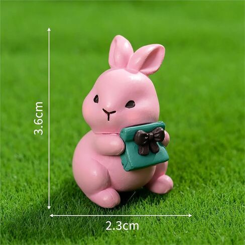 Cute Mini Creative Forest Animals, Leisure Bunnies Hinge Heads Decorative Topper Set 3PCS, Home Decoration,Magnetic Hinge Head Toppers Door Hinge in Saudi Arabia