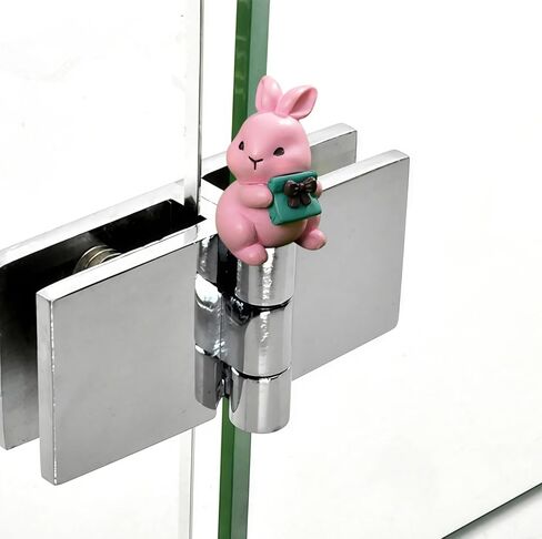 Cute Mini Creative Forest Animals, Leisure Bunnies Hinge Heads Decorative Topper Set 3PCS, Home Decoration,Magnetic Hinge Head Toppers Door Hinge in Saudi Arabia
