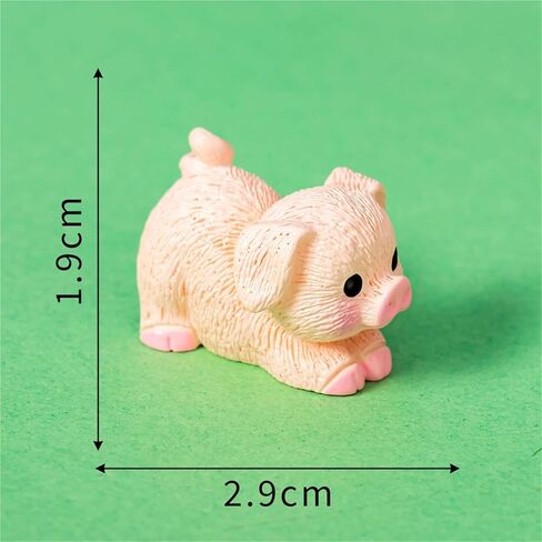 Cute Mini Creative Piglet Hinge Heads Decorative Topper Set 6PCS, Home Decoration,Magnetic Hinge Head Toppers Door Hinge in Saudi Arabia