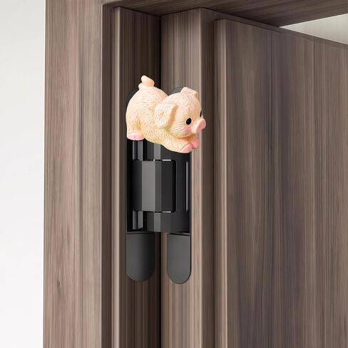 Cute Mini Creative Piglet Hinge Heads Decorative Topper Set 6PCS, Home Decoration,Magnetic Hinge Head Toppers Door Hinge in Saudi Arabia