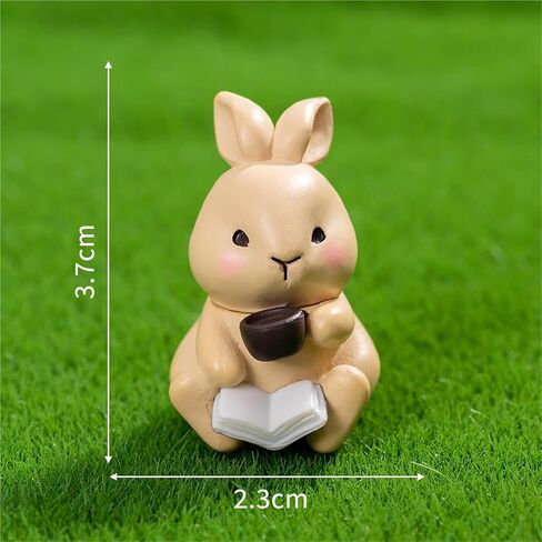 Cute Mini Creative Forest Animals, Little Rabbits Hinge Heads Decorative Topper Set 3PCS, Home Decoration,Magnetic Hinge Head Toppers Door Hinge in Saudi Arabia