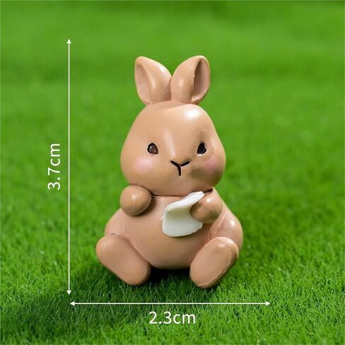 Cute Mini Creative Forest Animals, Little Rabbits Hinge Heads Decorative Topper Set 3PCS, Home Decoration,Magnetic Hinge Head Toppers Door Hinge in Saudi Arabia