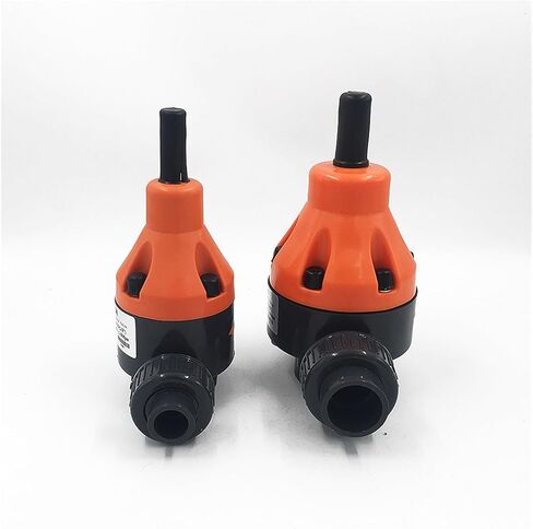 1MPa/10bar UPVC Back Pressure Valve DN15/DN20/DN25 Pressure Relief Valve PTFE Diaphragm Safety Valve OD 20/25/32mm(1/2") in Kuwait