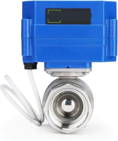 1PCS 3/4" Full Bore Stainless Steel Ball Valve, 9-24 V AC/DC, 2-Wire Automatic Return to CR0(NPT_Other_CR04) in Kuwait