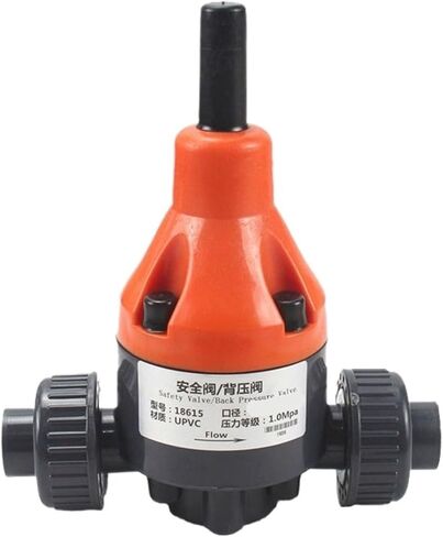 صمام الضغط الخلفي UPVC البلاستيك صمام الضغط الخلفي/صمام الأمان صمام تنفيس الضغط 1 قطعة (القطر الداخلي 32 مللي متر) in Kuwait