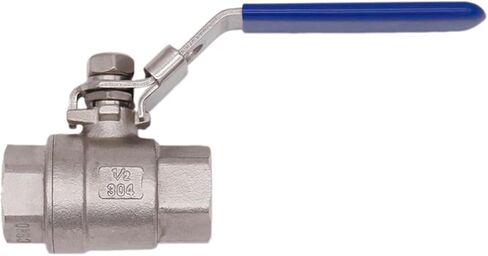 1PCS Ball Valve - 1/2" NPT Stainless Steel 304 Full Port 1000 WOG in Kuwait