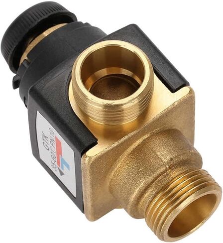 1Pc 3 Way DN20 Mixing Valve Male Thread Brass Thermostatic Mixing Valve for Solar Water Heater Tools Accessory in Kuwait