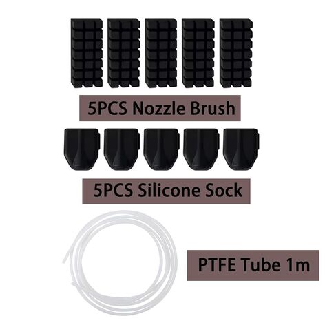 مجموعة أدوات الطابعة ثلاثية الأبعاد لـ Flashforge AD5X، ملحقات الطباعة ثلاثية الأبعاد تتضمن جوربًا من السيليكون، وفرشاة فوهة، وأنبوب PTFE، وكزة السداد، ومفتاح ألين، وكماشة القص، ومفتاح ربط متعدد الوظائف، وأداة الصيانة العامة in Kuwait
