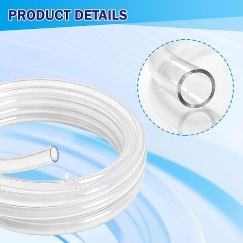 5M/16.4ft Ultra-Transparent 2.5mm ID×4mm OD Smooth PTFE Tube Compatible with Bambu-Lab AMS Lite X1/ P1P/ P1S/ P2S/ A1/ A1 Mini H2D H2S with Cutter, Clear Tubing for 1.75mm 3D Printer Filament in Kuwait