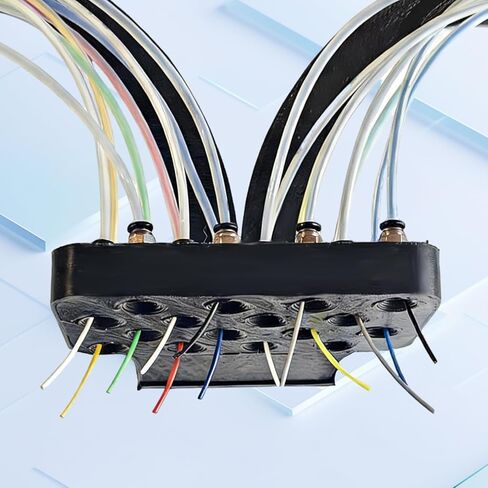 5M/16.4ft Ultra-Transparent 2.5mm ID×4mm OD Smooth PTFE Tube Compatible with Bambu-Lab AMS Lite X1/ P1P/ P1S/ P2S/ A1/ A1 Mini H2D H2S with Cutter, Clear Tubing for 1.75mm 3D Printer Filament in Kuwait