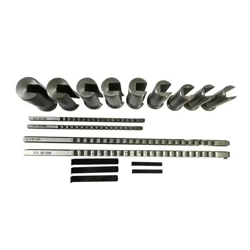 18 قطعة Keyway Broach مجموعة 4/5/6/8 مللي متر متري الحجم عالية السرعة الصلب قطع بروش ل ماكينة بتحكم رقمي بالكمبيوتر لشغل المعادن ، مخرطة in Saudi Arabia