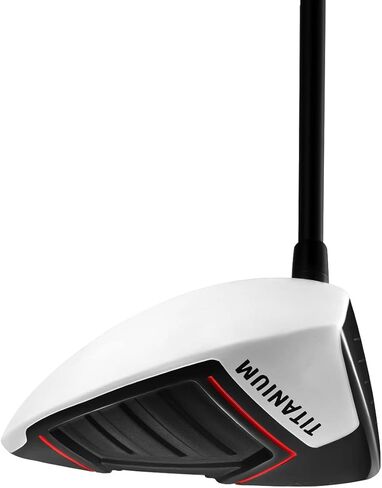 MAZEL Titanium Golf Drivers للرجال، اليد اليمنى، 460CC (أبيض أسود، جرافيت، 10.5) (جرافيت، صلب، 10.5 درجة، يمين) in Saudi Arabia