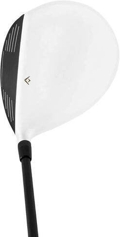 MAZEL Titanium Golf Drivers للرجال، اليد اليمنى، 460CC (أبيض أسود، جرافيت، 10.5) (جرافيت، صلب، 10.5 درجة، يمين) in Saudi Arabia