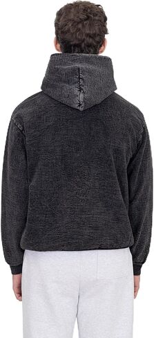 LOS ANGELES APPAREL للرجال HF09MW HF09 - سترة من الصوف الثقيل، غسول معدني 14oz، مريح، أنيق in Kuwait