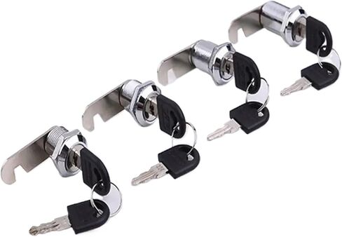 Cam Lock Drawer Cabinet Lock with 2 Keys Lock Furniture Hardware Door Cabinet Lock 1Pcs(30mm Multiple Open) in Kuwait