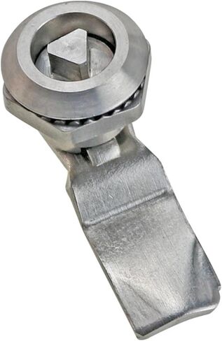 Stainless Steel Tongue Lock Triangular Four Corner S Lock Core Lock Distribution Box Cabinet Door Lock 1Pcs(MS705-C) in Kuwait