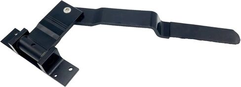 SCB-B4-GRY - Black Swivel Cam Bar Trailer Latch Handle Door Cambar Cargo W/Gray Lock- Trailer Latch Handle in Saudi Arabia