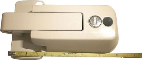 BL-65610-330-3000-LO2-2 مقطورة بضائع بقفل أبيض على حد سواء لقفل مزلاج باب Cambar التلقائي - مقاس 6 بوصة × 3-9/16 بوصة - استبدال مزلاج باب المقطورة in Saudi Arabia