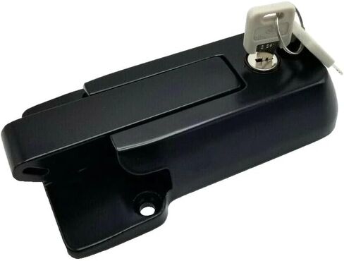 CBL-B-2X 2- KEYED for Alike Black Locking Cargo Trailer لمزلاج باب Cambar Vise Lock Cam Bar - يقبل لكامبار يصل سمكه إلى 1/2 بوصة × 1-1/4 بوصة عرض - استبدال مزلاج باب المقطورة in Saudi Arabia