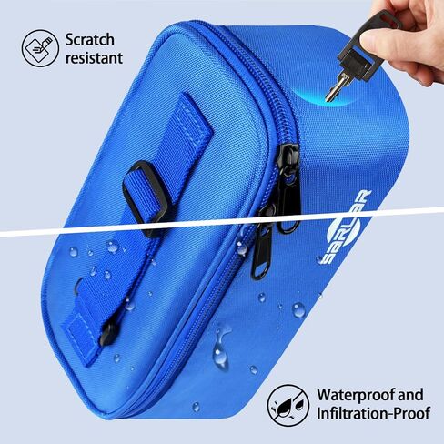 sarlar Insulin Vial and Pen Cooler Travel Case with TSA Approved Ice Brick, Diabetes Supplies Carrying Bag for Keep Medicine Cool & Storage, Portable Protection for Daily Life and Trips in Saudi Arabia