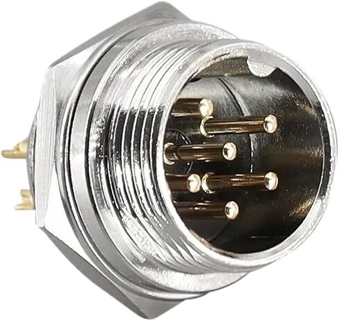 GX16 Industrial 2/3/4/5/6/7/8/9/10 Pin Male Plug/Female Socket Connector 2-Pin(4P Female) in Saudi Arabia