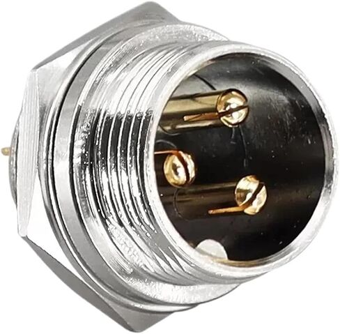 GX16 Industrial 2/3/4/5/6/7/8/9/10 Pin Male Plug/Female Socket Connector 2-Pin(4P Female) in Saudi Arabia