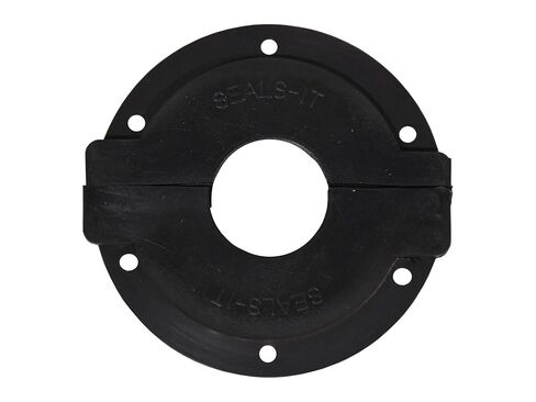 حلقة معدنية منفصلة من Seals It مقاس 3 بوصات، فتحة واحدة، مسطحة - SGS35100-BLACK in Saudi Arabia