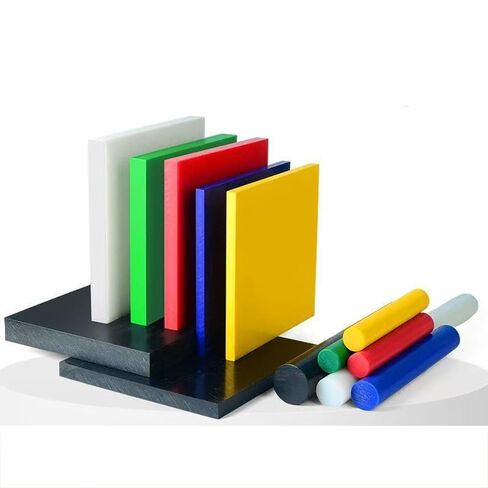 4Pack Round Acetal Copolymer Rods - 3/8 -Inch Diameter and 12-Inch Length Opaque Black Acetal Copolymer Rods （POM-C） Standard Tolerance Perfect for Non-Marring Fixtures(0.38in×12in) in Saudi Arabia