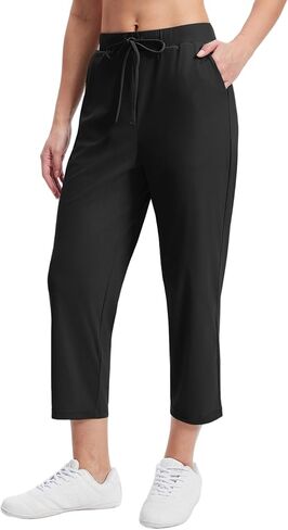 Alaroo Rexley Women's Pants 7/8 Stretch Ankle High Waisted Pants Work Business Casual Travel Sweatpants with Pockets 2026 in Kuwait