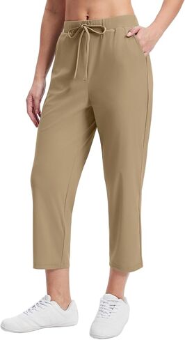 Alaroo Rexley Women's Pants 7/8 Stretch Ankle High Waisted Pants Work Business Casual Travel Sweatpants with Pockets 2026 in Saudi Arabia
