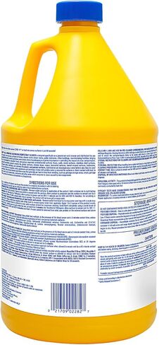 Zep All-Purpose Bathroom Disinfectant Cleaner - 1 Gallon (Case of 4) ZUAPBD128 - Virucidal, Fungicidal, Mildewstat, Kills 99.9 Percent of Germs in 60 Seconds in Saudi Arabia