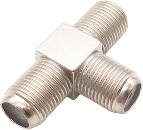 مقسم من النوع F ثلاثي الاتجاه أنثى من النوع F إلى موصل محوري أنثى من النوع الثاني in Kuwait