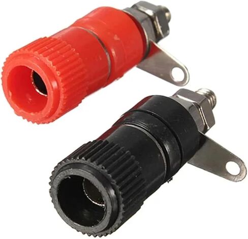 10 Pack 4mm Jack Binding Post Nuts Banana Plug Jack Connectors in Kuwait