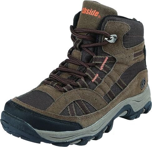 Northside Unisex Rampart MID Waterproof Hiking Boot, Brown, 4 Medium US Big Kid in Saudi Arabia