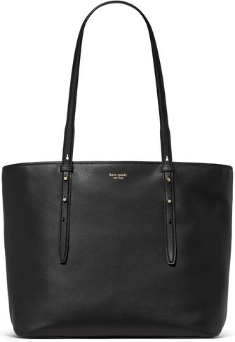 Kate Spade New York تفعل كل شيء جيد من جلد الحبوب الكبيرة ، أبيض حقيقي in Kuwait