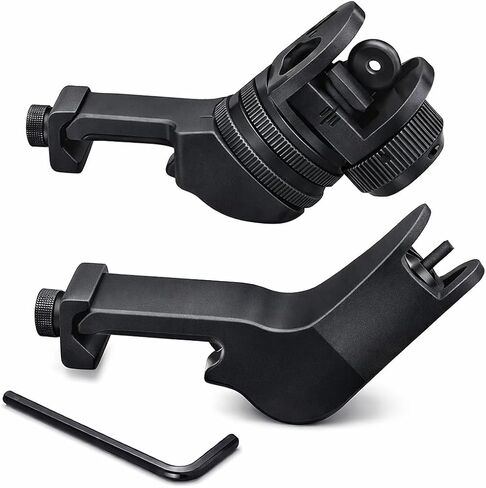 45 درجة أمامية وخلفية للانتقال السريع Picatinny Sight مجموعة الانتقال السريع 20 مم للسكك الحديدية (حزمة من 1) in Kuwait