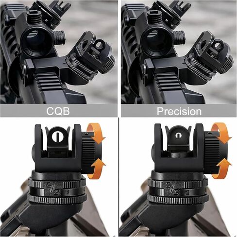 45 درجة أمامية وخلفية للانتقال السريع Picatinny Sight مجموعة الانتقال السريع 20 مم للسكك الحديدية (حزمة من 1) in Kuwait