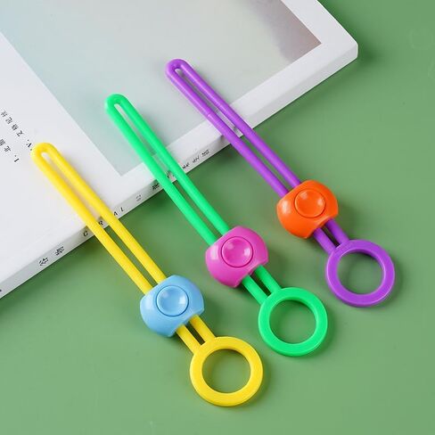 10-Pack Silicone Food Bag Clips‌ - Adjustable Airtight Sealer for Snacks, Bread & Rice Bags - Reusable Kitchen Storage Organizers - Random Color in Saudi Arabia