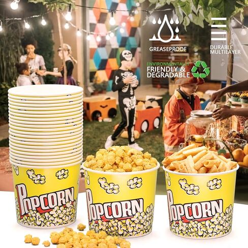 85 Oz Popcorn Buckets (22 Pack) in Kuwait