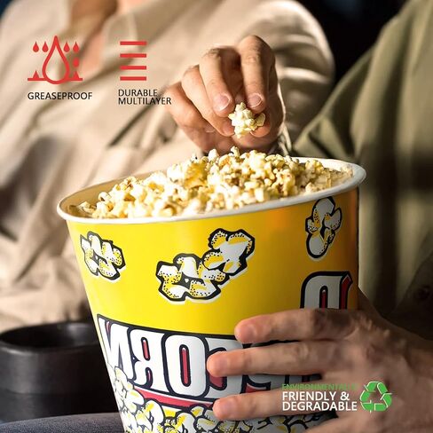 85 Oz Popcorn Buckets (22 Pack) in Kuwait