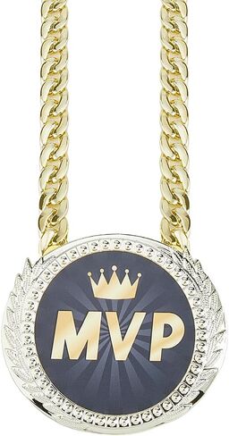 سلسلة ميدالية MVP الرياضية، مطلية بالبلاستيك، مستديرة مسطحة رقم 1، جائزة الميداليات الذهبية للقلادة الرياضية، جائزة مسابقات كرة السلة وكرة القدم والبيسبول لفريق اللاعبين البالغين in Saudi Arabia
