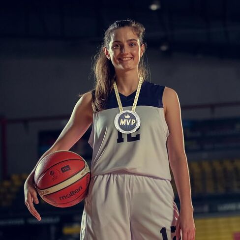 سلسلة ميدالية MVP الرياضية، مطلية بالبلاستيك، مستديرة مسطحة رقم 1، جائزة الميداليات الذهبية للقلادة الرياضية، جائزة مسابقات كرة السلة وكرة القدم والبيسبول لفريق اللاعبين البالغين in Saudi Arabia