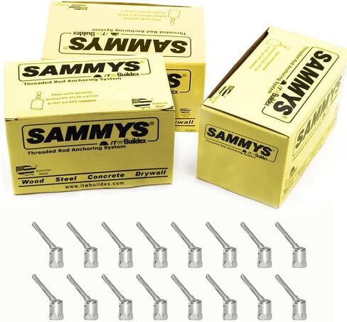 Everflow Sammys 8268957-50 SH-TEK 5.0 3/8 بوصة رأس دوار لولبي مصمم للصلب، يتم تركيبه عموديًا ويدور حتى 17 درجة، لا يتطلب الحفر المسبق، لمسة نهائية من الزنك الكهربائي - (عبوة من 50 قطعة) in Saudi Arabia